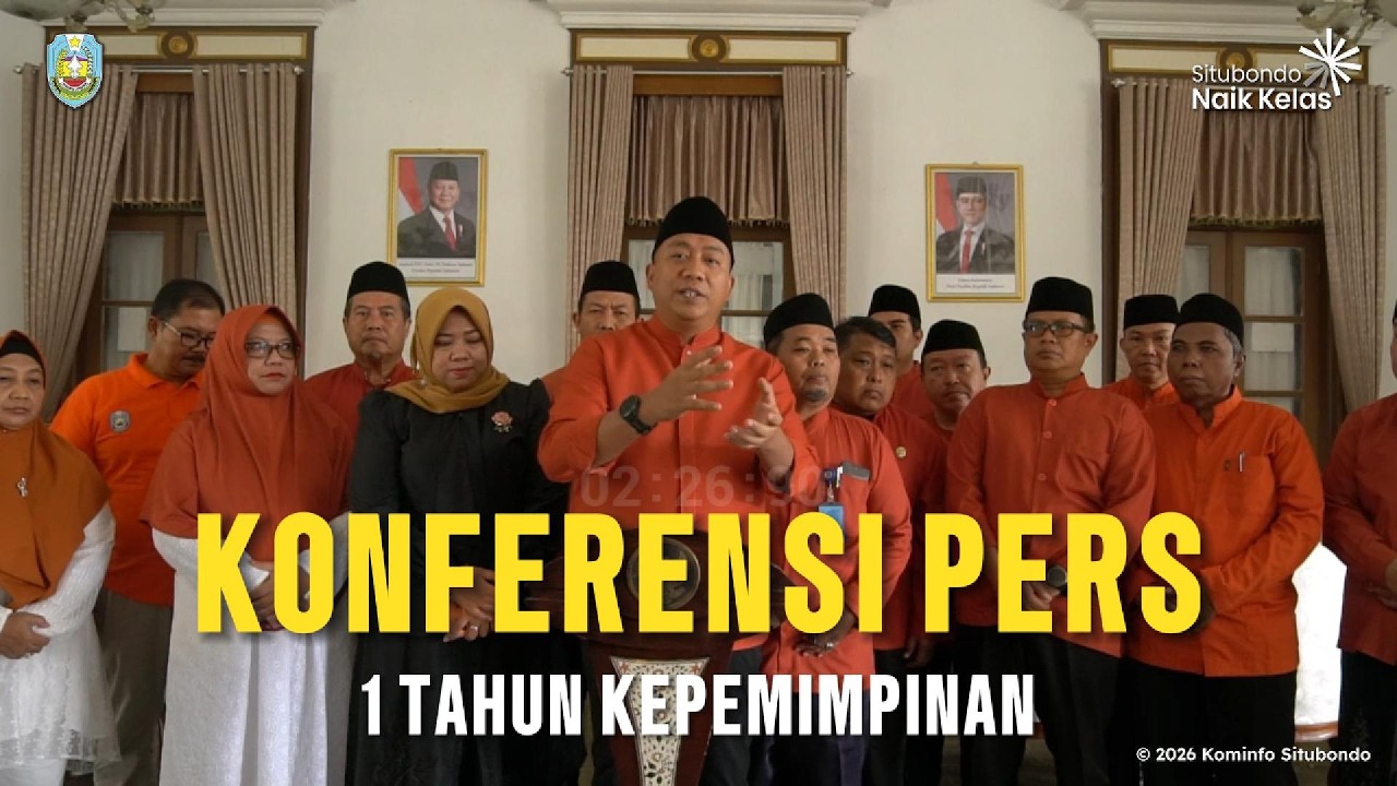 (Full) Konferensi Pers 1 Tahun Kepemimpinan Mas Rio - Mbak Ulfi