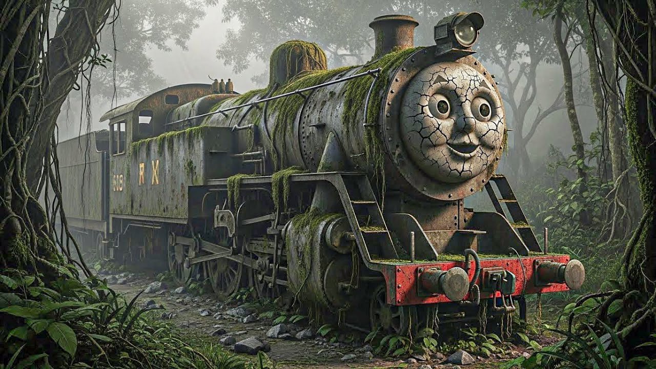 Thomas the Tank Engine Restoration Process ASMR (Custom Thomas)
