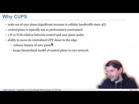 OsmoDevCall - Control/User Plane Separation (CUPS) and PFCP