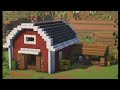 Minecraft barn tutorial easy for beginners