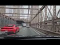 Crossing the Brooklyn bridge during NY earthquake