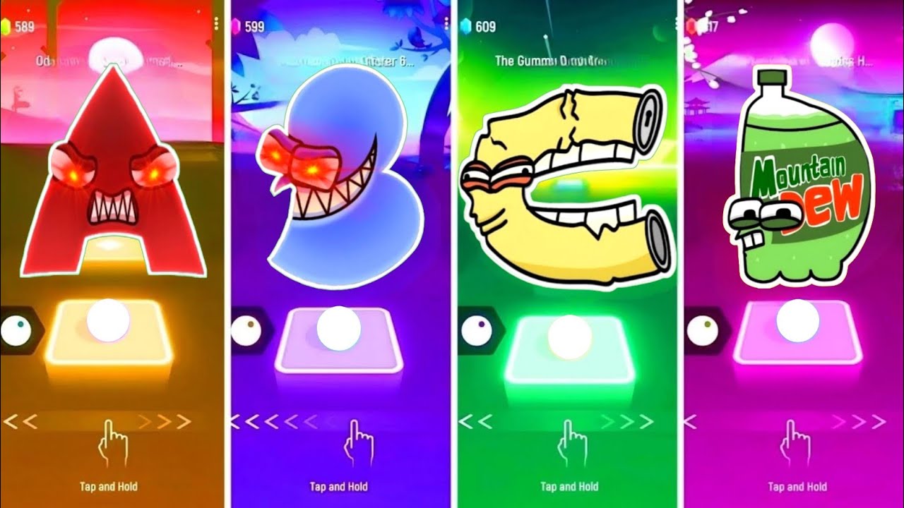 Evil Alphabet Lore - A 🆚 B 🆚 Alphabet Lore Cold - C 🆚 D. 🎶 Who Is Best?🎵 Tell We? 😍