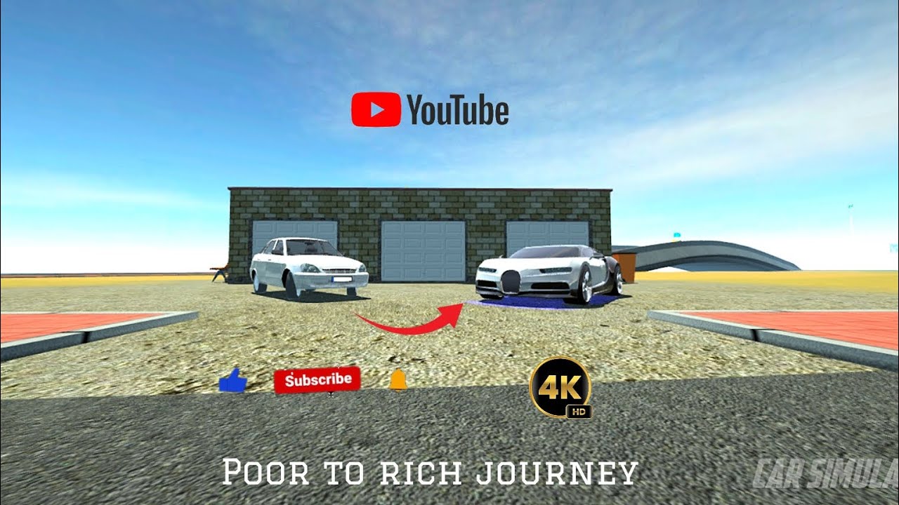 Poor 🤡 To Rich 🤑 Journey In Car Simulator 2 #carsimulator2# ...