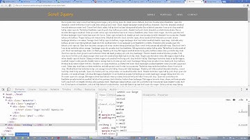 71 Project 8 Hiệu ứng scroll thay đổi header   Phần 2   CSS