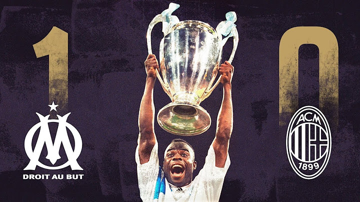 OM 1-0 MILAN AC (1993) : Le but de Basile Boli | OM RETRO