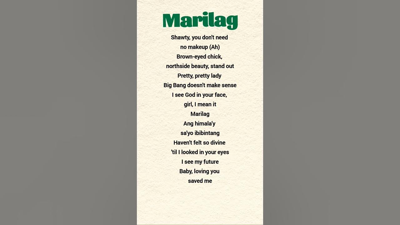 Dionela Marilag Lyrics❤️‍🔥 #dionela #marilag #lyrics #latest #trending #song #viral #shorts #music