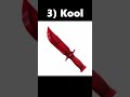 top 5 best removed mm2 knives