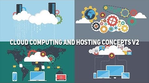 Cloud Computing and Hosting Concepts V2 | Motion Graphics - Videohive template