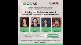 Building your Professional Network: Effective Collaboration as an Early Career Scholar