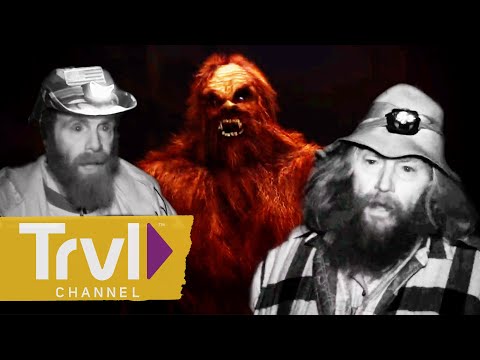 Grassman INVADES Team's Camp | Mountain Monsters | Travel Channel