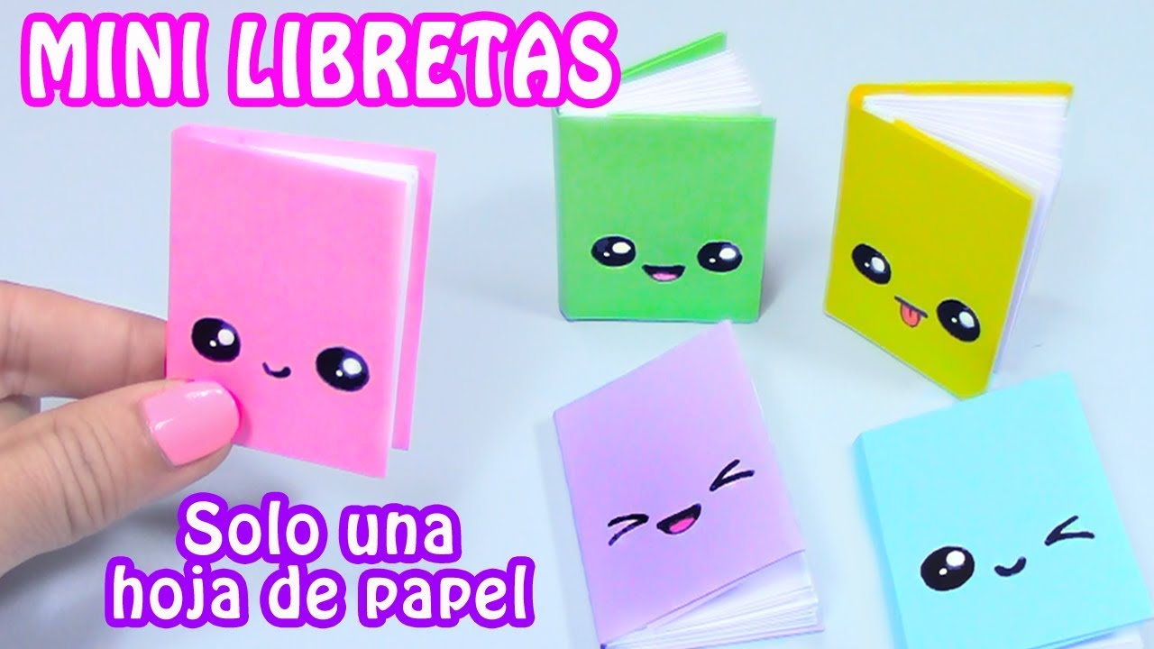 Resultado de imagen de como hacer mini libretas con una hoja de papel