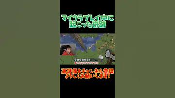 マイクラ初心者が0 0000001 の奇跡を起こすｗ マインクラフト 