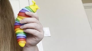 Honest Review   DATONG Slinky Sensory Slug Fidget Toy