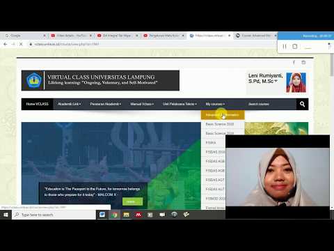 Cara Menambahkan Tugas Pada Virtual Class Universitas Lampung #Efekcorona #Kuliahdaring #Vclass