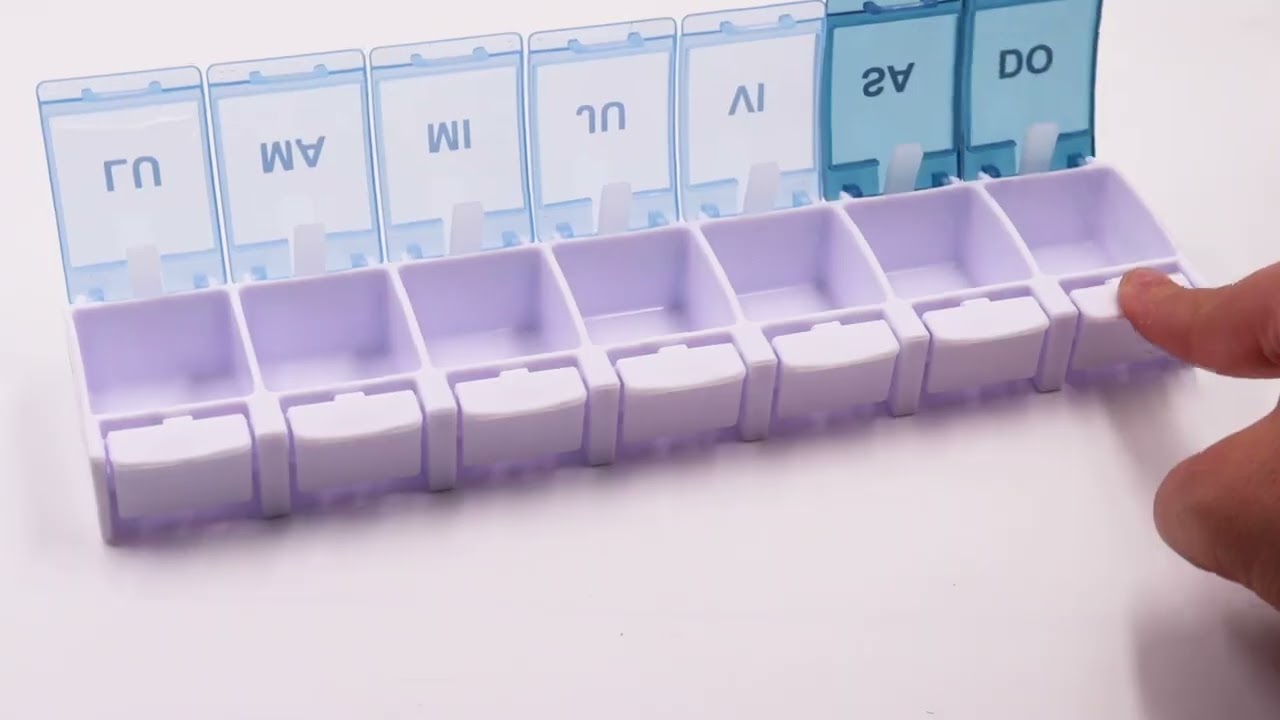 Weekly Pill Organizer | Pastillero Semanal | KMINA
