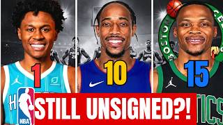 15 NBA Free Agents STILL Looking For A Team... You Won't Believe Who's Left!