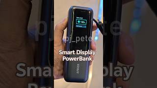 Powerbank dengan layar besar informatif, smart display powerbank dari Anker