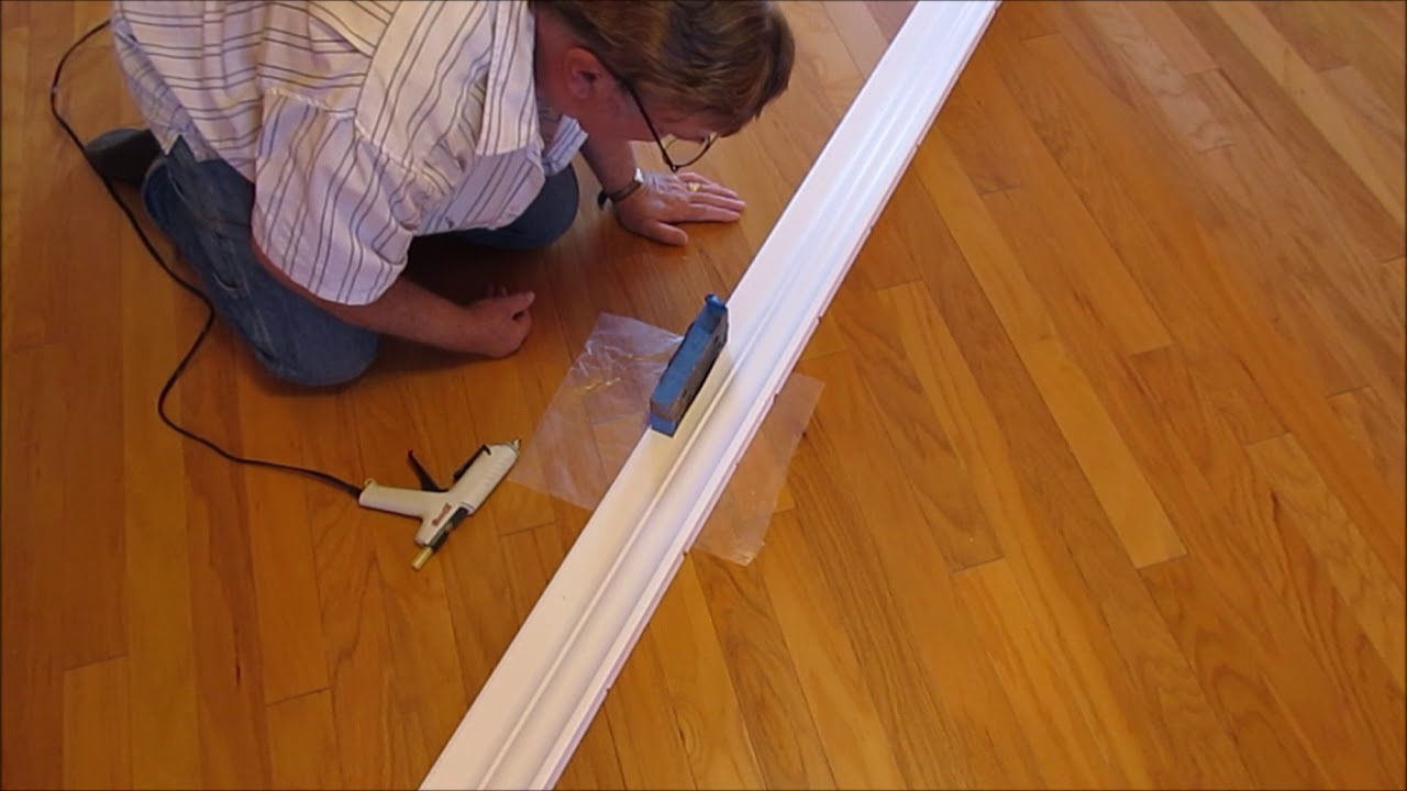 DIY Installing Crown Moulding Part 10 YouTube