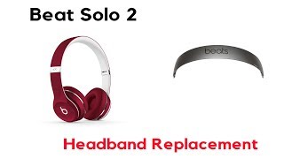 beats solo 2 wireless headband replacement