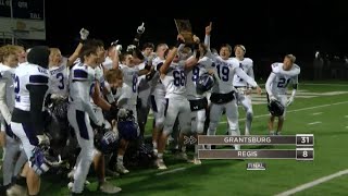 Grantsburg rolls past Regis in level 3 of the WIAA football playoffs