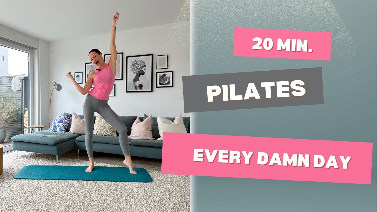 20 Min. Pilates Every Damn Day - YouTube