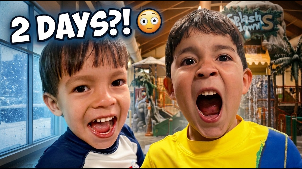We Took Our 3 Boys to an Indoor Water Park for 2 Days