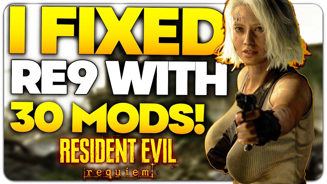 Я исправил RE9 с помощью 30 модов! - Лучшие моды для Resident Evil Requiem