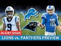 Lions vs. Panthers Preview: Prediction, Keys To The Game, Jahamyr Gibbs, Jared Goff | NFL Week 5