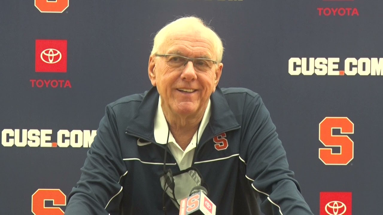 Jim Boeheim Media Day Press Conference