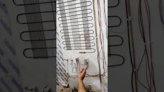 डबल डोर फ्रिज की वायरिंग कैसे की जाती है, shortsfeed #experiment