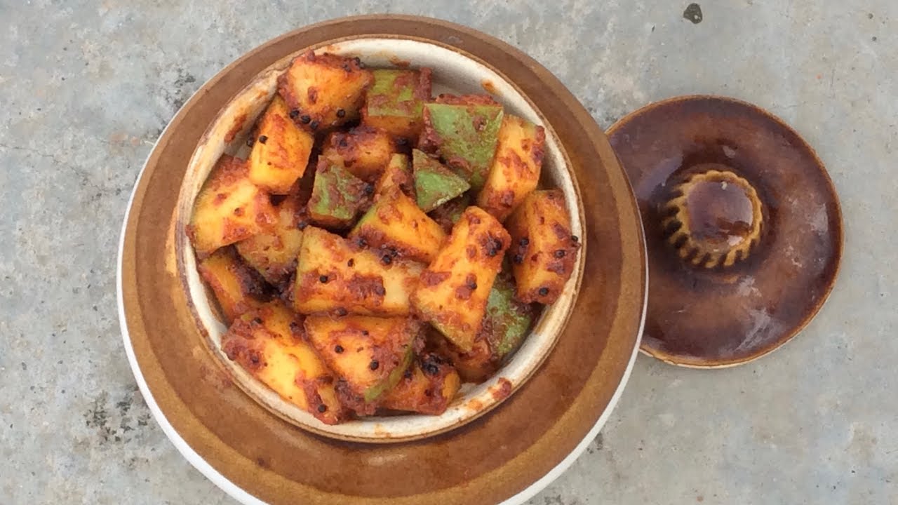 Mango Pickle | Fresh Mango Pickle | Dakshin Foodz | Dakshin Food  - Tamil