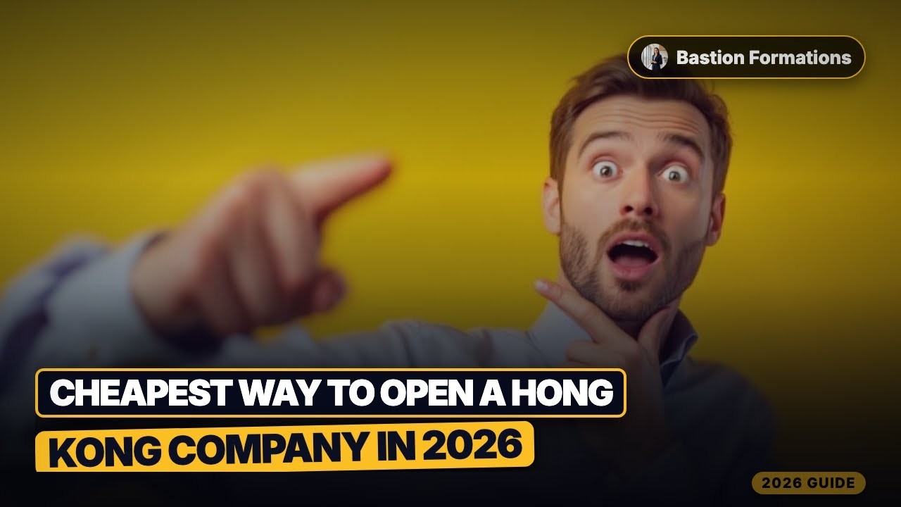 Cheapest Way to Open a Hong Kong Company in 2026 (Under $400 Total)
