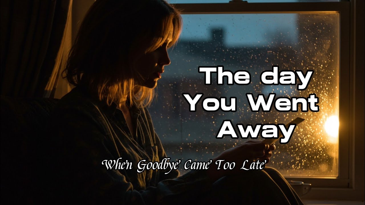 The Day You Went Away – When Goodbye Came Too Late (Emotional AI Rock ...