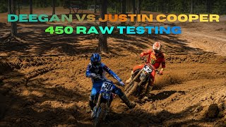 Deegan vs Justin Cooper 450 RAW Testing for 2026 Motocross Season
