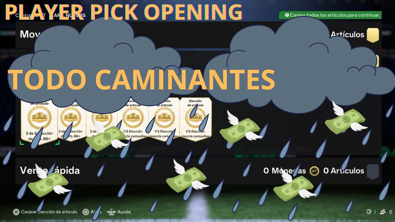 🚨💣PLAYER PICK OPENING🚨💣 Muchos caminantes y cartas especiales