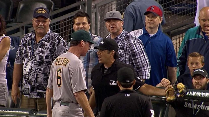 Melvin, Punto ejected following strikeout