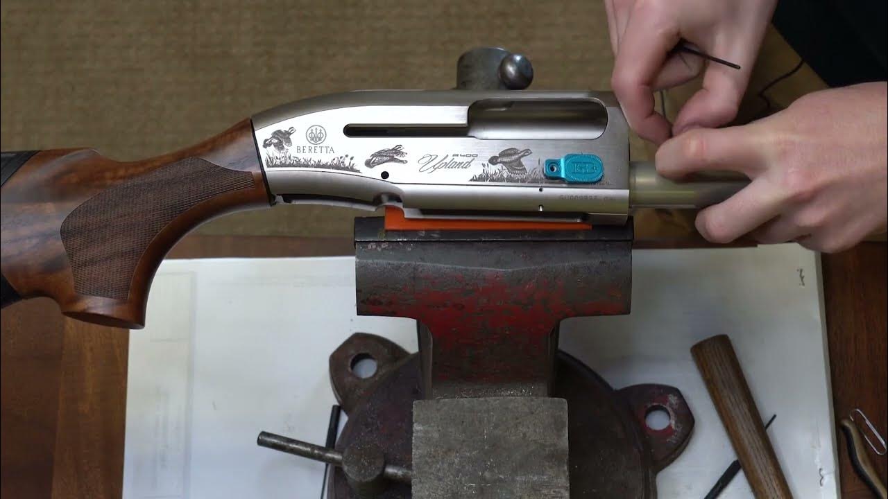 EZ bolt release lever instructions for Briley Beretta A400, 1301, 390