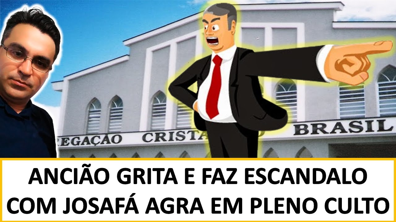 Ancião Gritou e fez escândalo com Josafá em pleno culto - Bairro Jd. Mariana Pindamonhangaba - SP