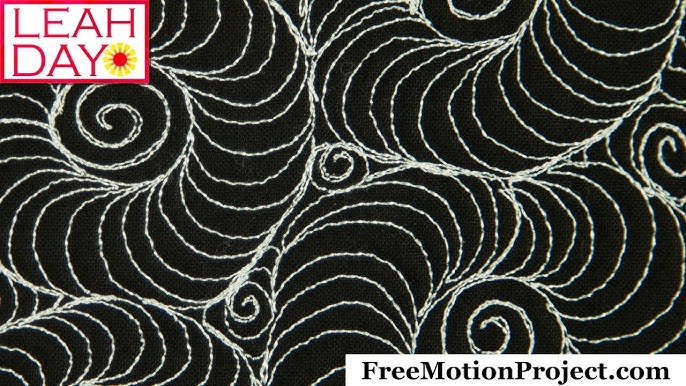 365 Free Motion Quilting Designs by Day, Leah