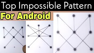 Top Amazing & Impossible Pattern Lock For Android Phones in 2021 ll Techno Saroz ll