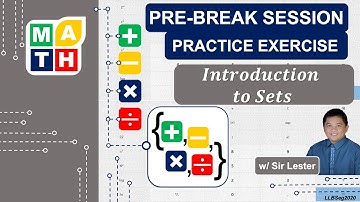 Determining Elements, Cardinality, Roster Form, and Set -Builder Form of a Set - Math 7_U1C1L1