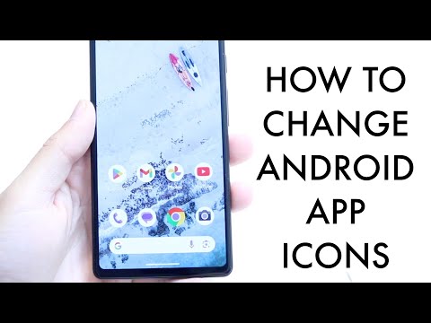 How To Change App Icons On ANY Android! (2024)