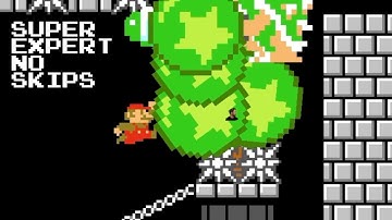 Super Expert No Skips: I Can Beat This But Mario Can