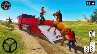 Farm Animal Transport Truck: Animal Rescue Mission – Free Truck Simulator Games 2021 - Android Games screenshot 1