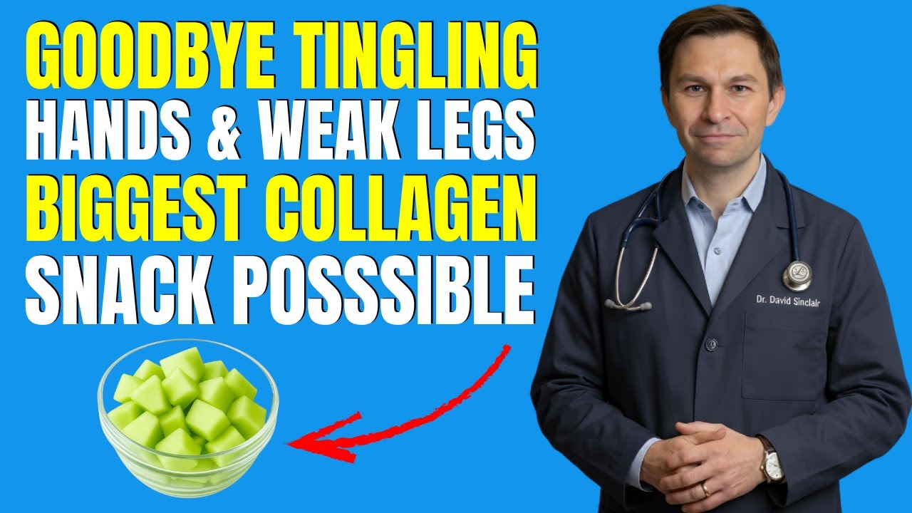 Goodbye Tingling Hands & Weak Legs! 8 Collagen Snacks You’ll Love | Dr. David Sinclair