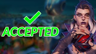 You might have been accepted to the Valorant PBE