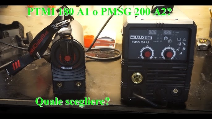 Anteprima Saldatrice multiprocesso Parkside Performance PMPS 200 A1 -  YouTube