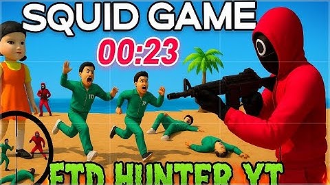 Squid Game🔥 K-Sniper Challenge 3D Android Gaming #shorts #shortslive