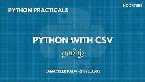 PY8 – Python with CSV  Higher   Secondary  +2 practicals | players name and their score | in TAMIL