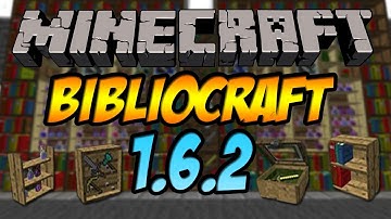 Minecraft Mod Spotlight: Bibliocraft 1.7.10/1.7.2/1.6.4/1.6.2 (Install Guide Included)